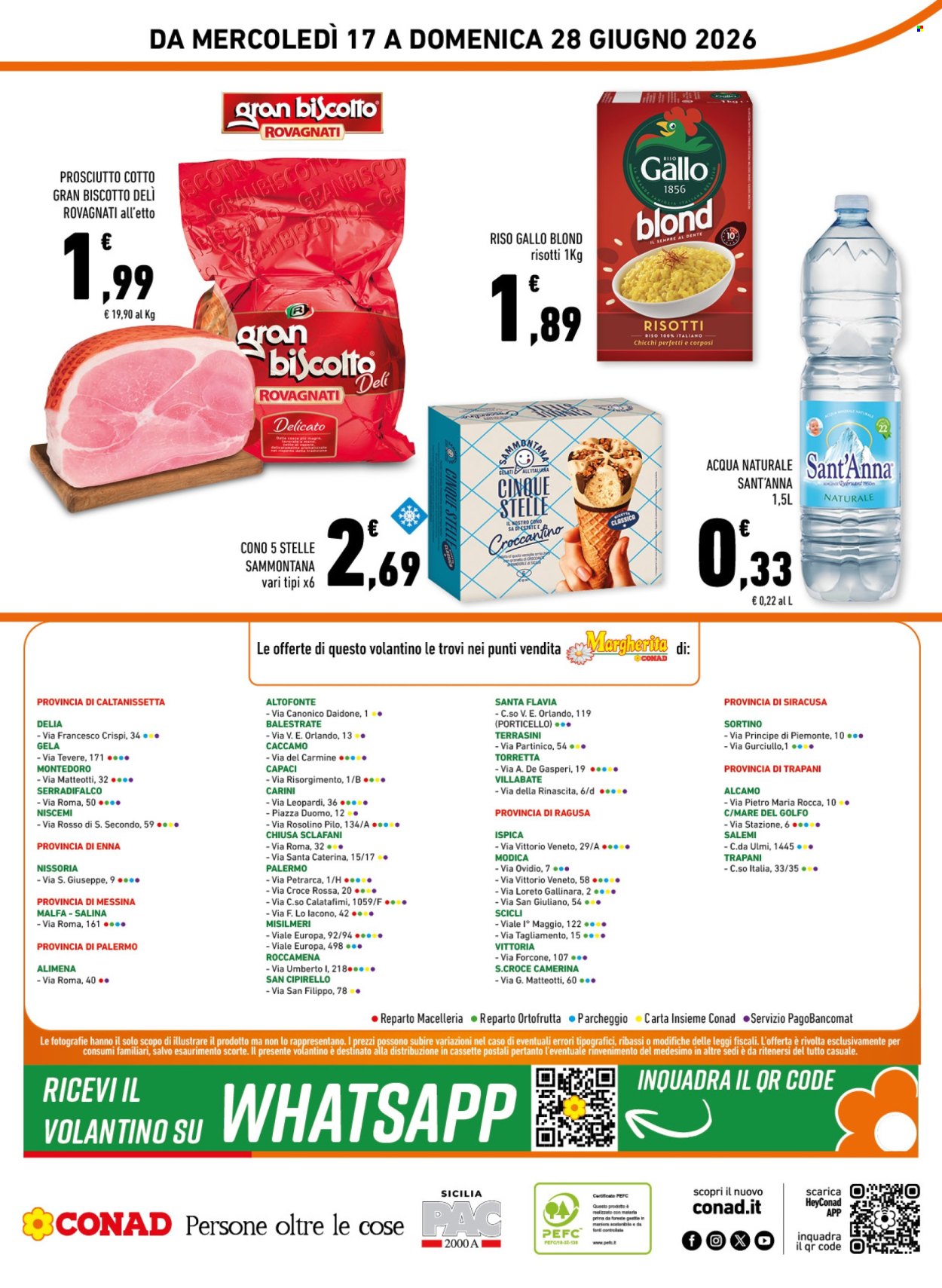 Volantino Margherita Conad - 17/6/2026 - 28/6/2026. Pagina 16