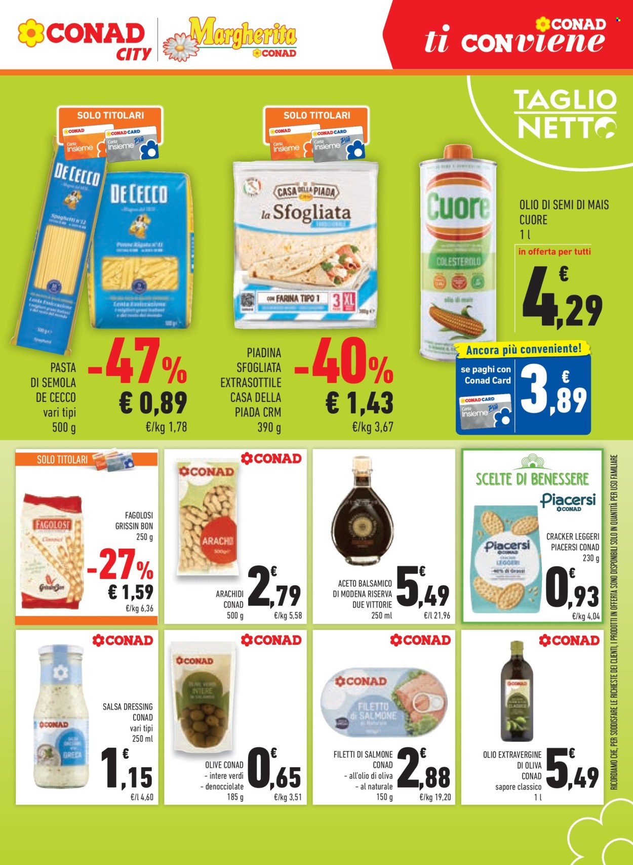 Volantino Margherita Conad - 17/6/2026 - 30/6/2026. Pagina 9