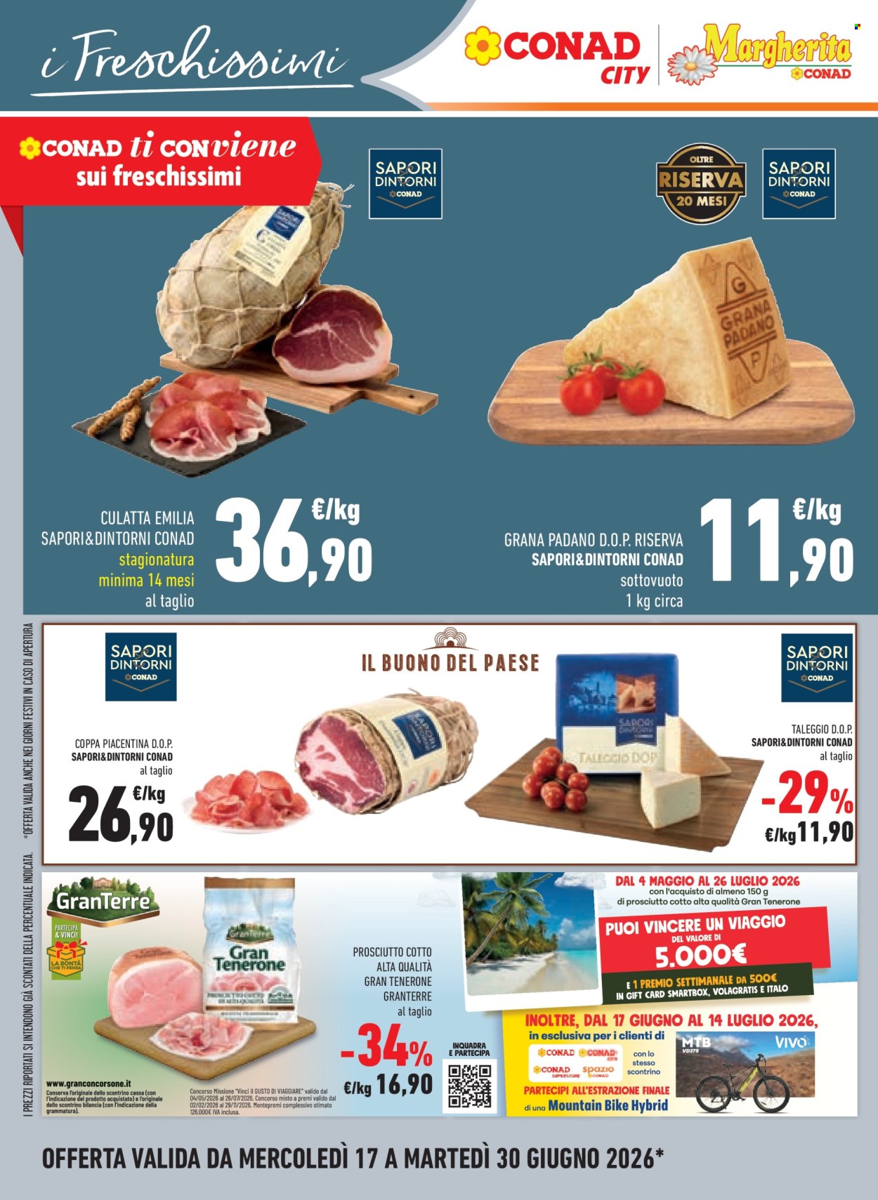 Volantino Margherita Conad - 17/6/2026 - 30/6/2026. Pagina 14