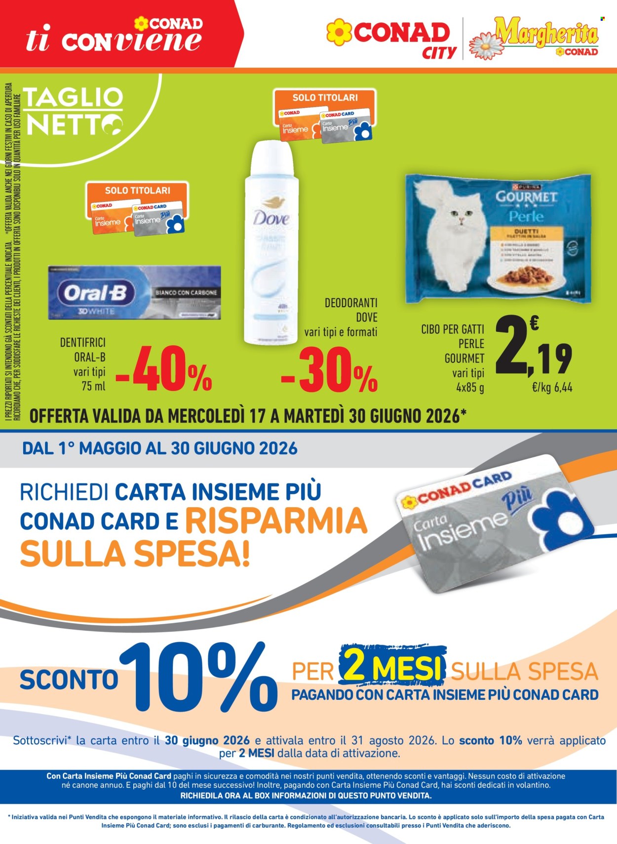 Volantino Margherita Conad - 17/6/2026 - 30/6/2026. Pagina 12