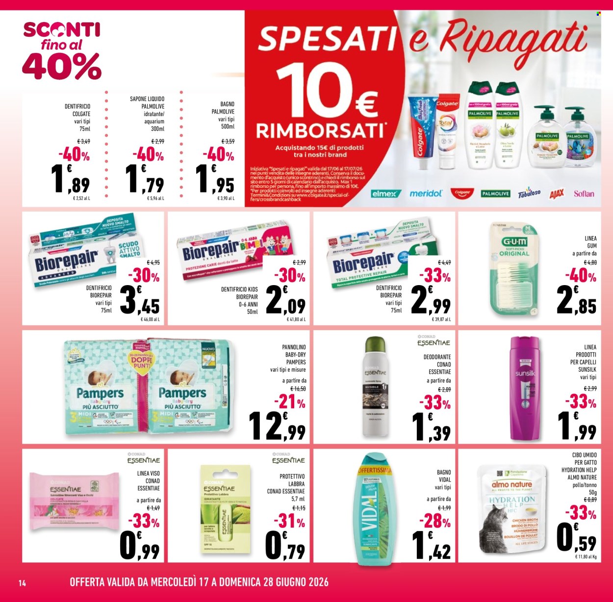 Volantino Conad Superstore - 17/6/2026 - 30/6/2026. Pagina 14