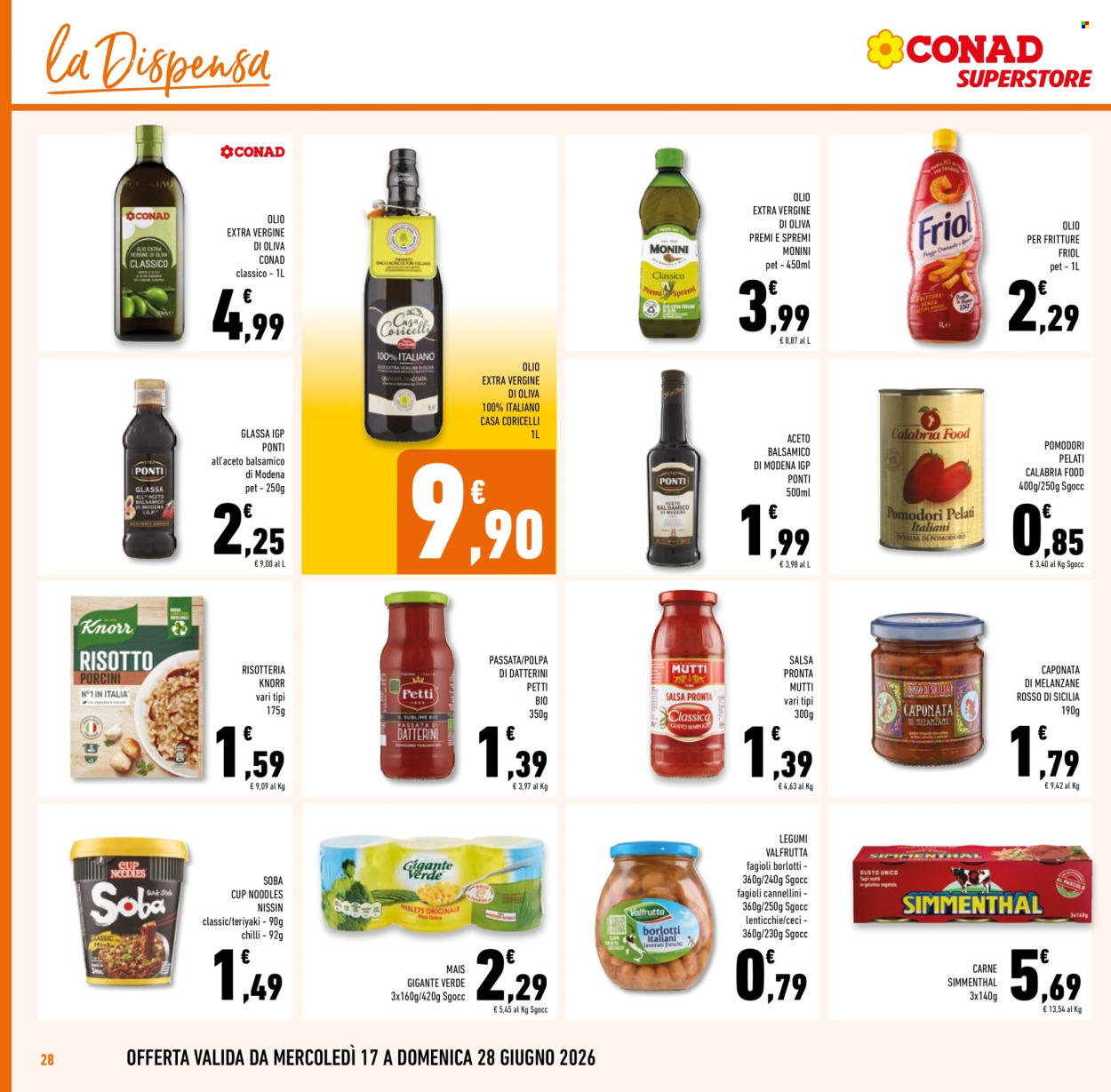 Volantino Conad Superstore - 17/6/2026 - 30/6/2026. Pagina 28
