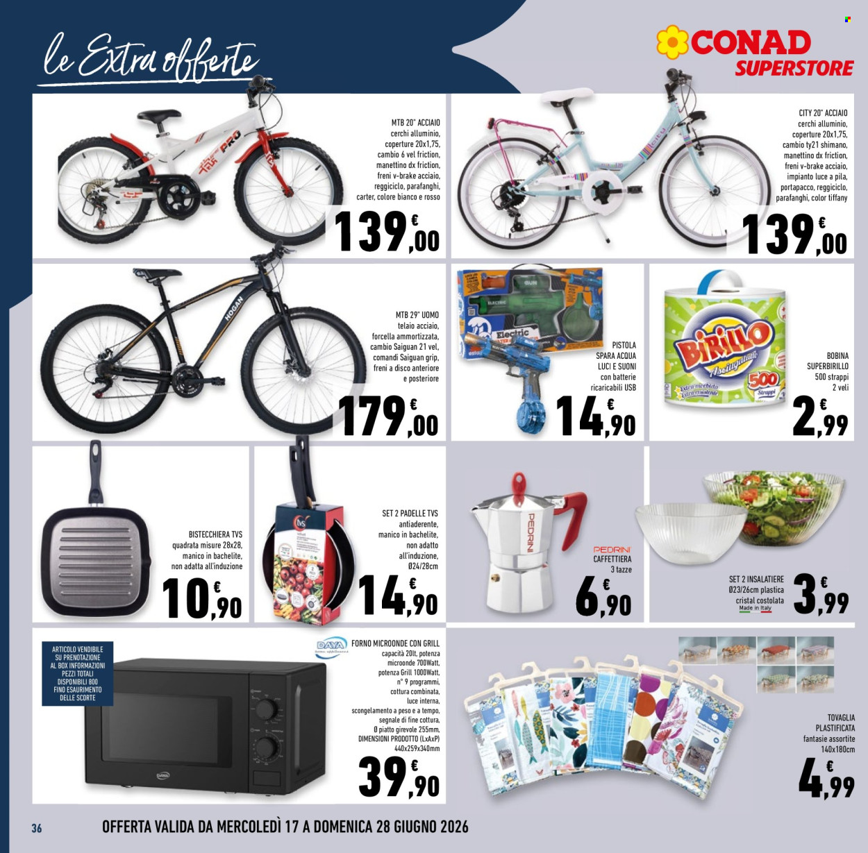 Volantino Conad Superstore - 17/6/2026 - 30/6/2026. Pagina 36