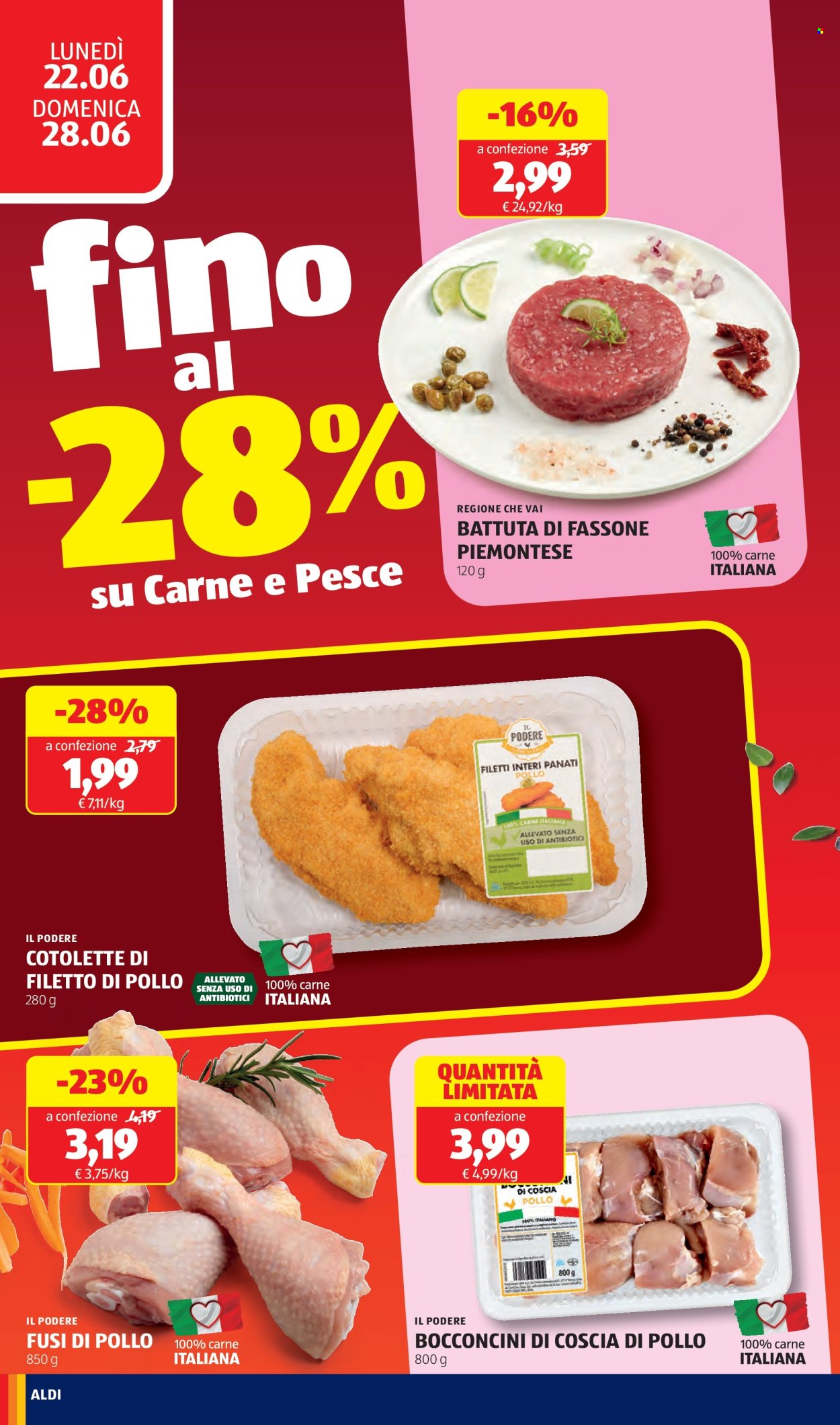Volantino Aldi - 22/6/2026 - 28/6/2026. Pagina 10