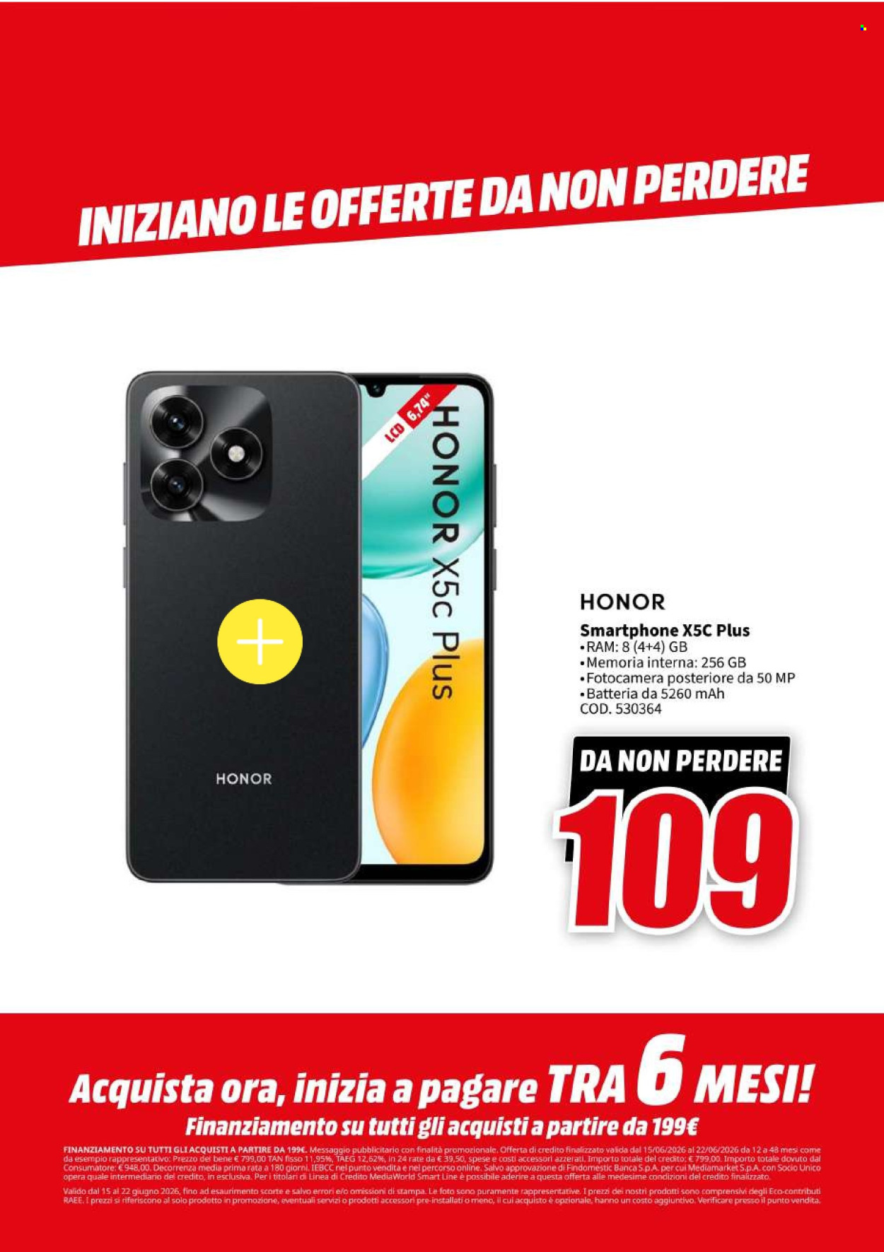 Volantino MediaWorld - 15/6/2026 - 22/6/2026. Pagina 2
