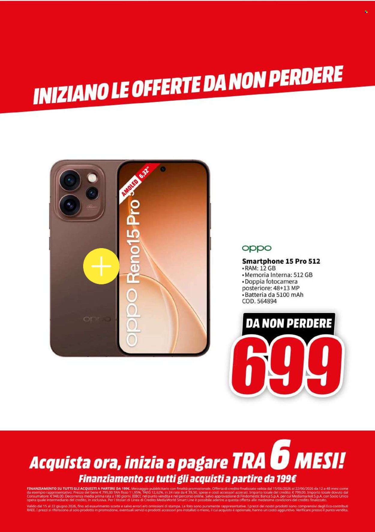 Volantino MediaWorld - 15/6/2026 - 22/6/2026. Pagina 5