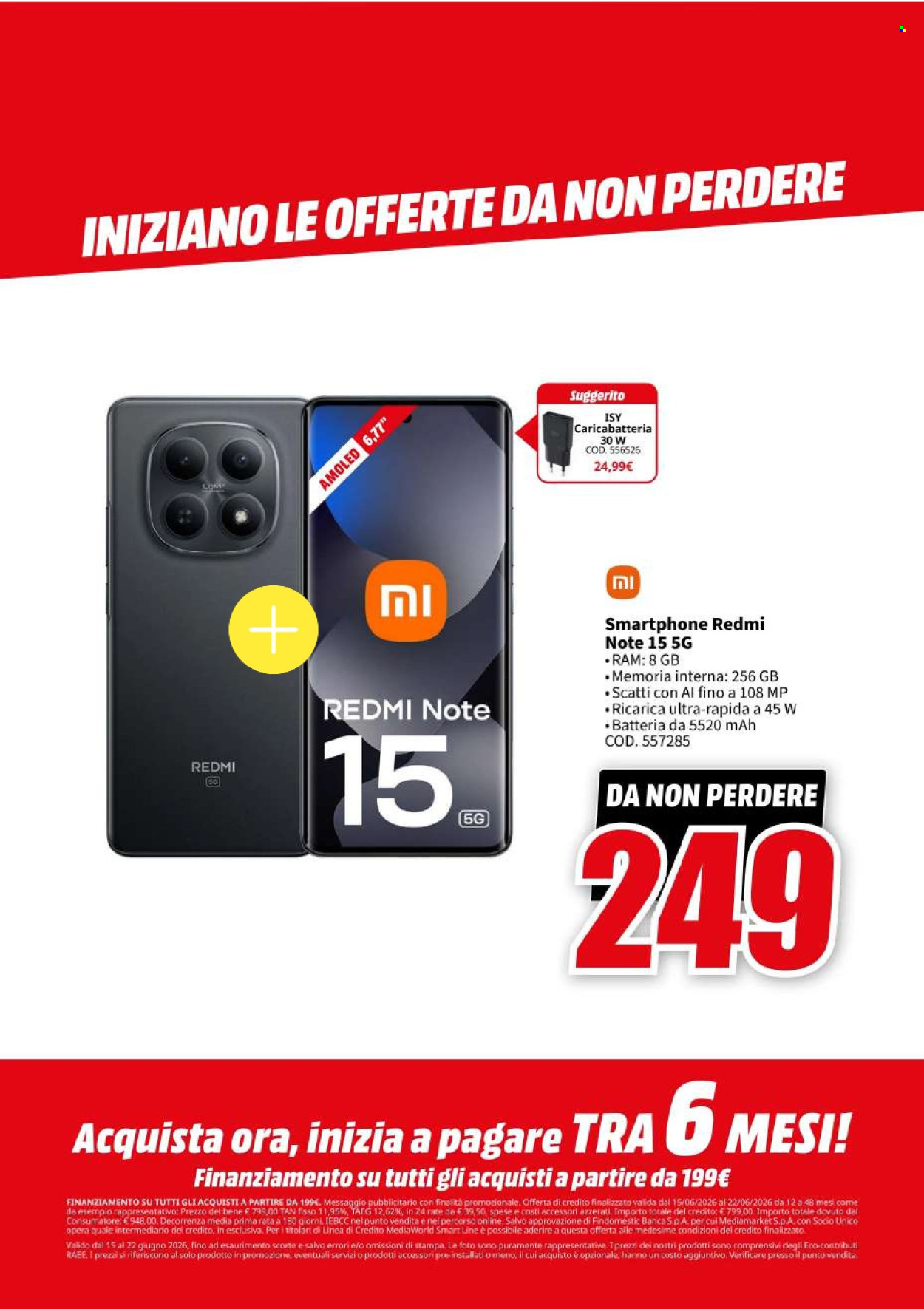 Volantino MediaWorld - 15/6/2026 - 22/6/2026. Pagina 6