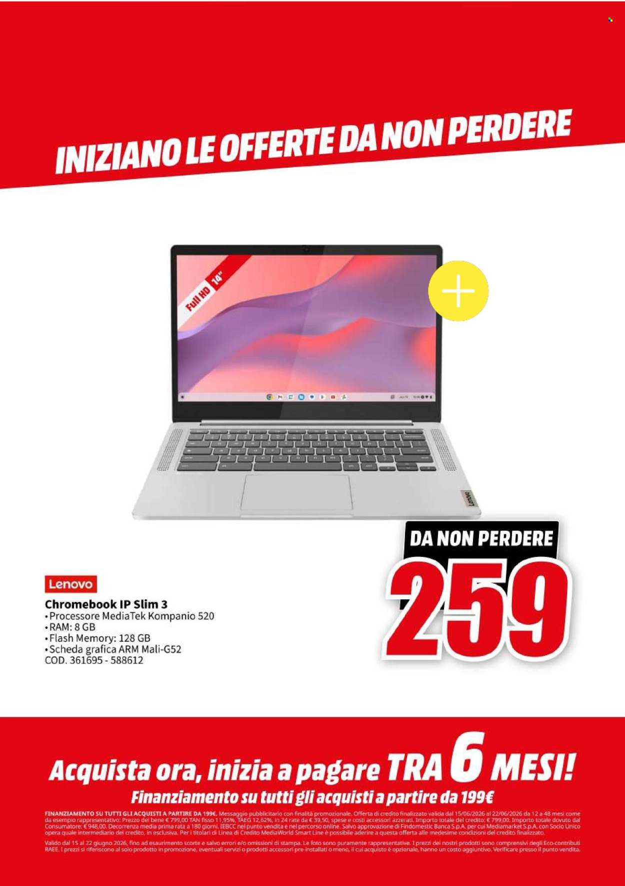Volantino MediaWorld - 15/6/2026 - 22/6/2026. Pagina 13