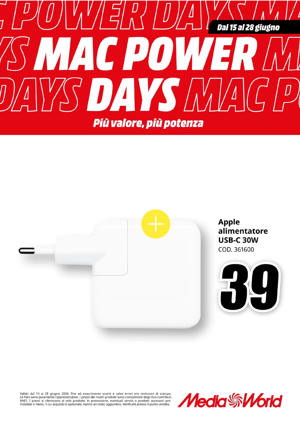 Volantino MediaWorld - 15/6/2026 - 28/6/2026. Pagina 4