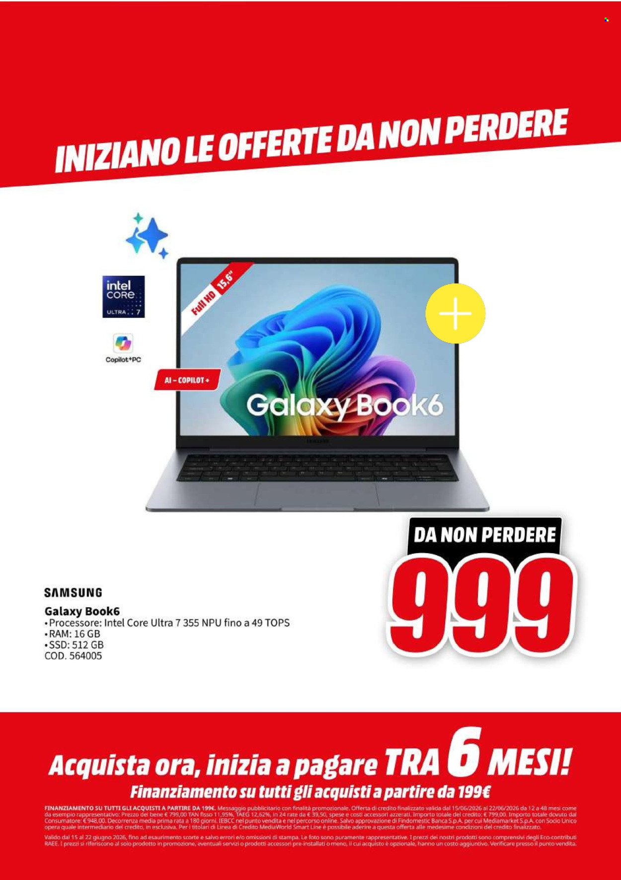 Volantino MediaWorld - 15/6/2026 - 22/6/2026. Pagina 20