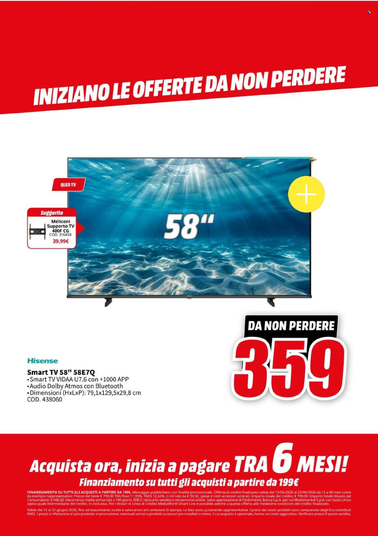 Volantino MediaWorld - 15/6/2026 - 22/6/2026. Pagina 37