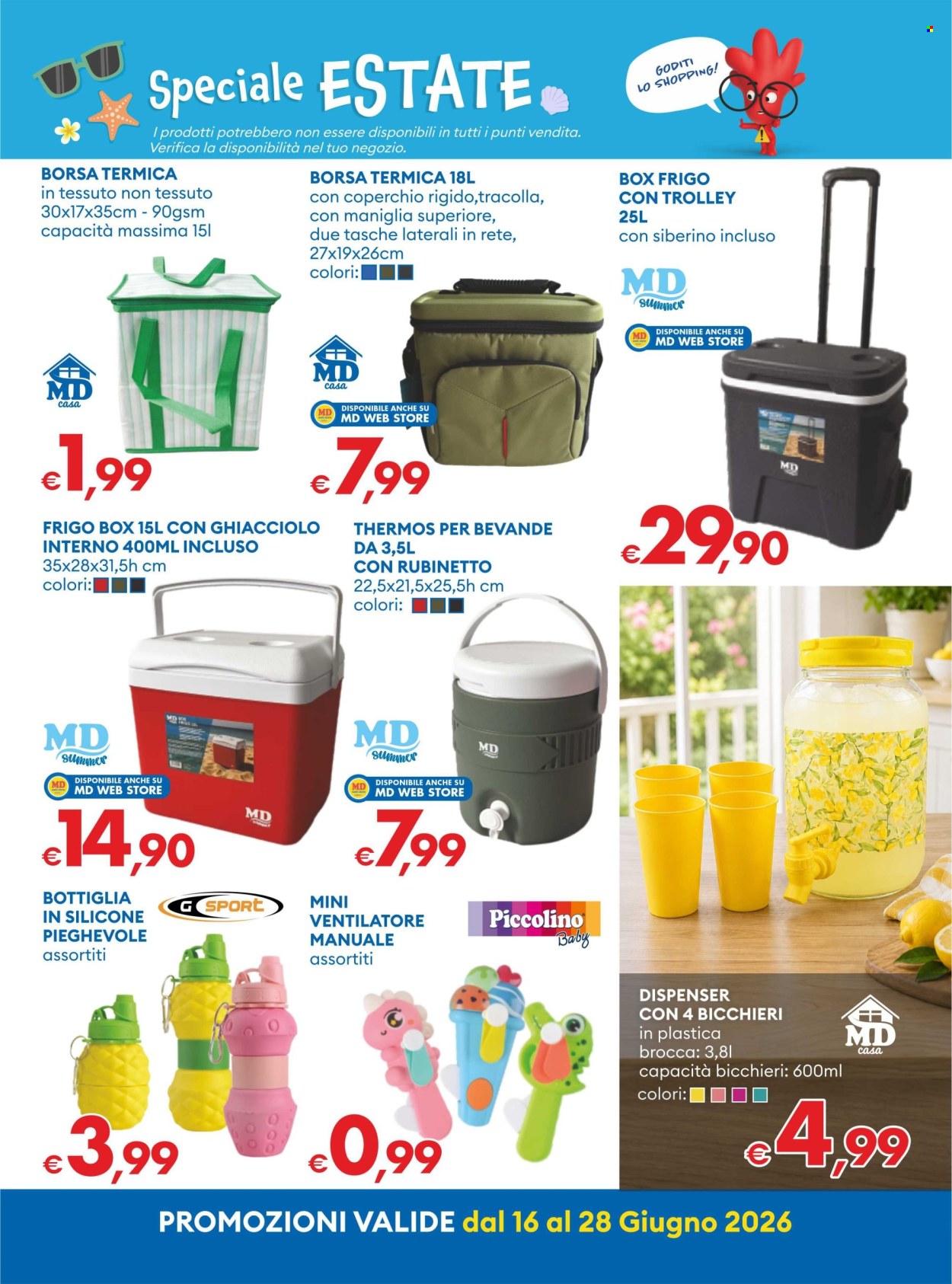 Volantino MD Discount - 16/6/2026 - 28/6/2026. Pagina 27