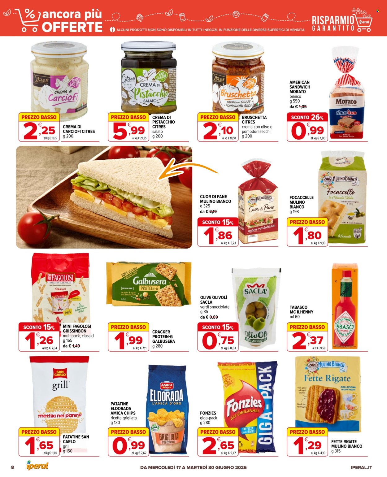 Volantino Iperal - 17/6/2026 - 30/6/2026. Pagina 8