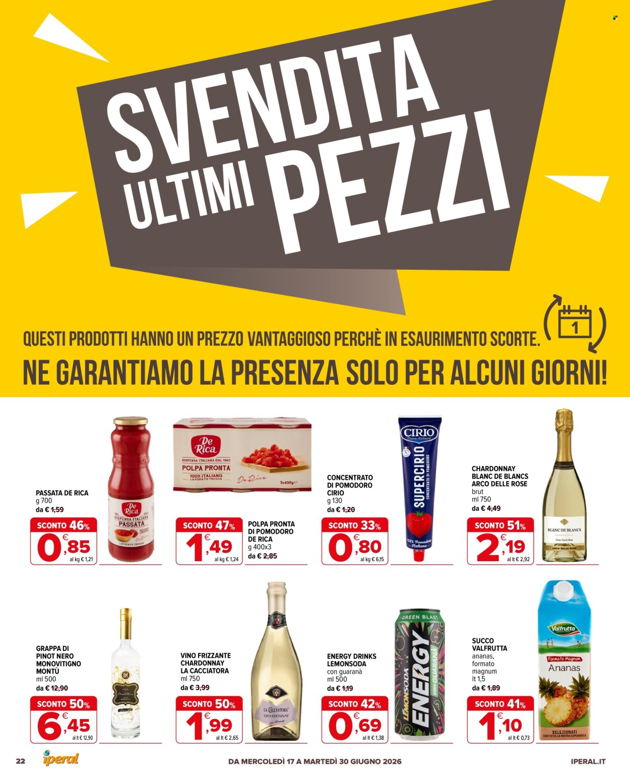Volantino Iperal - 17/6/2026 - 30/6/2026. Pagina 22