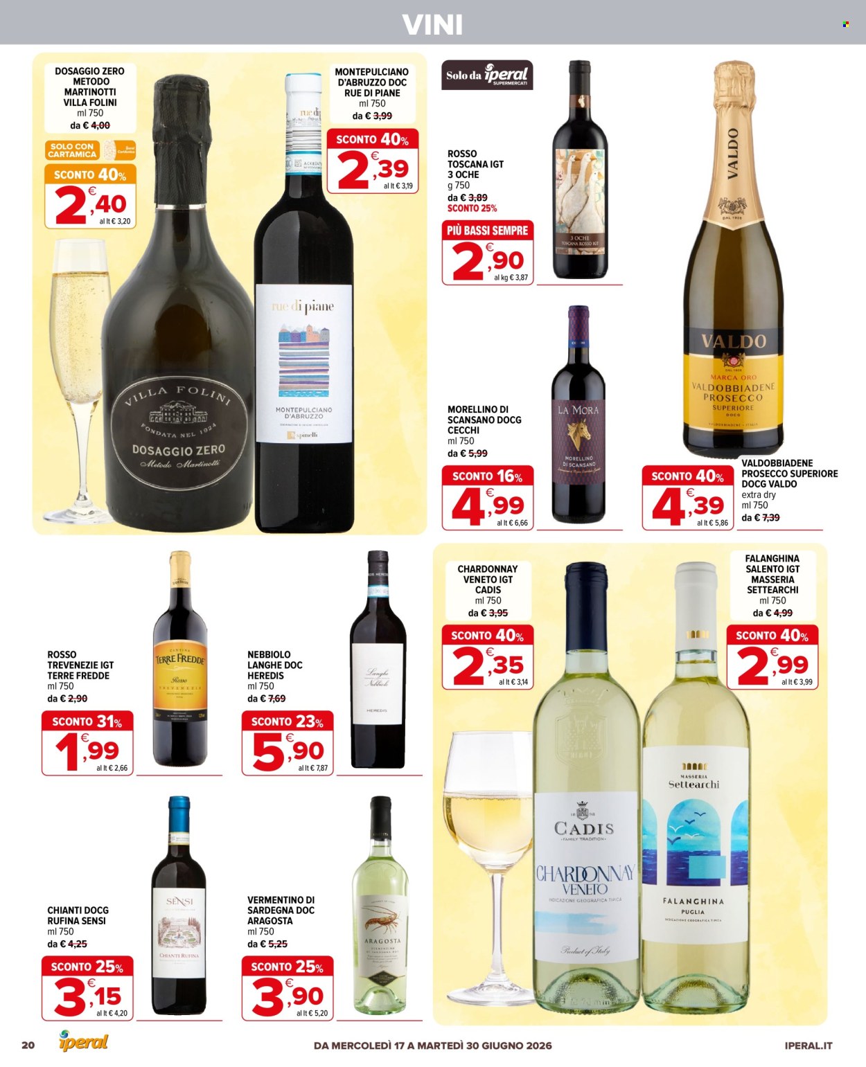 Volantino Iperal - 17/6/2026 - 30/6/2026. Pagina 20
