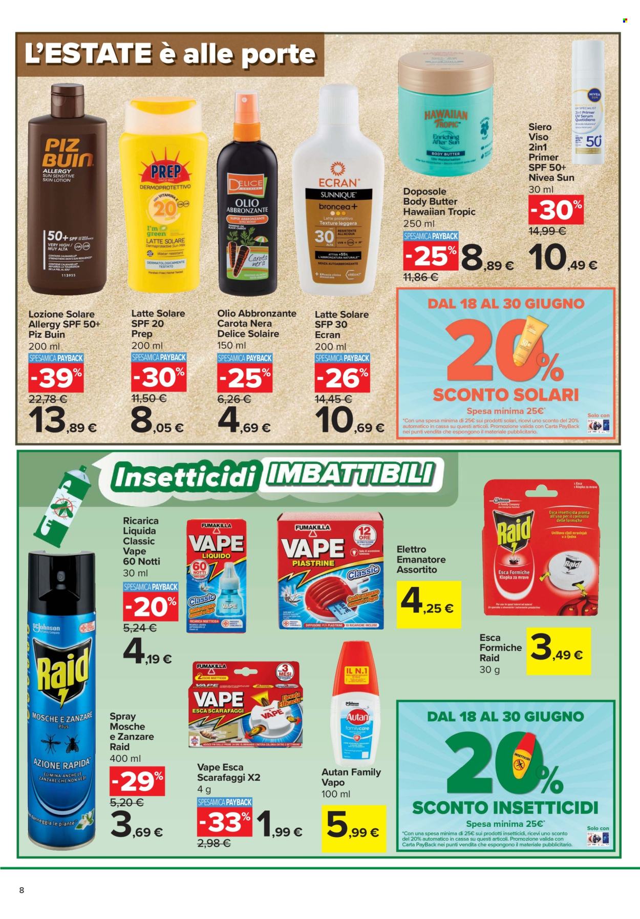 Volantino Carrefour - 18/6/2026 - 30/6/2026. Pagina 8