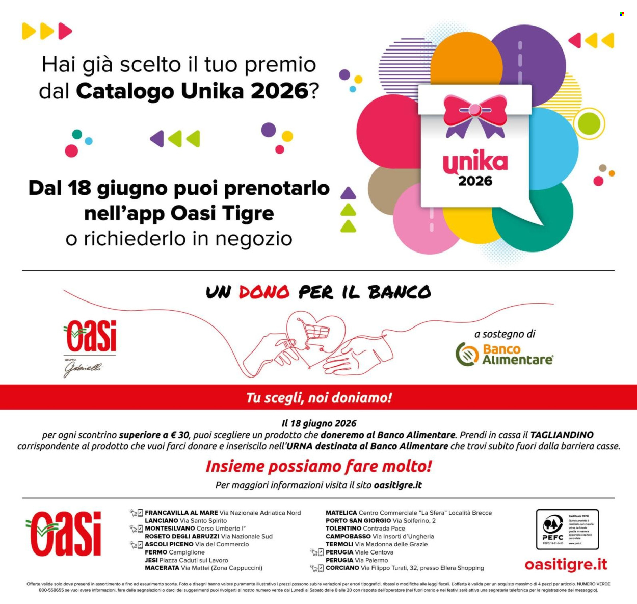 Volantino Oasi - 18/6/2026 - 1/7/2026. Pagina 32