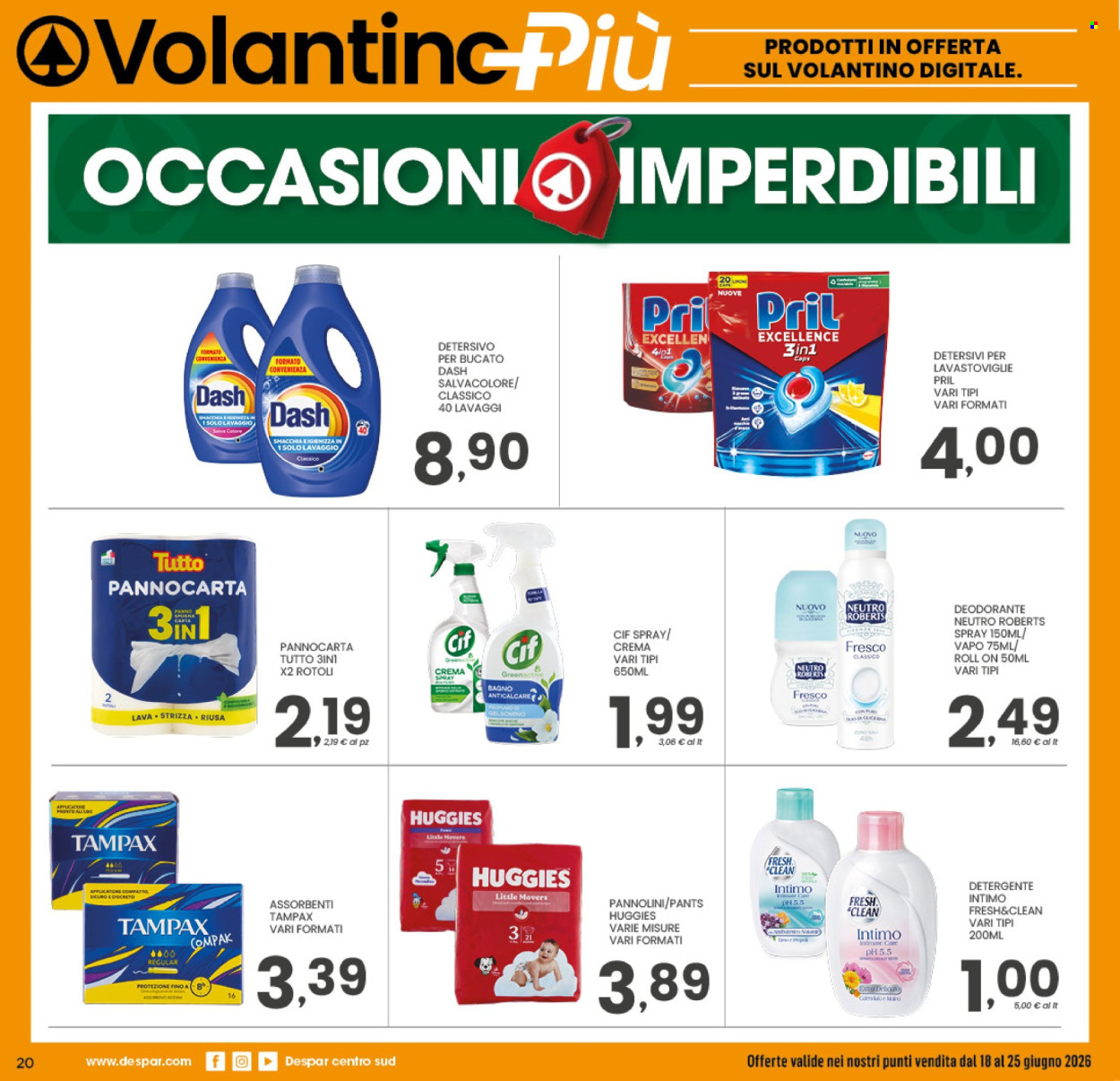 Volantino Despar - 18/6/2026 - 25/6/2026. Pagina 19