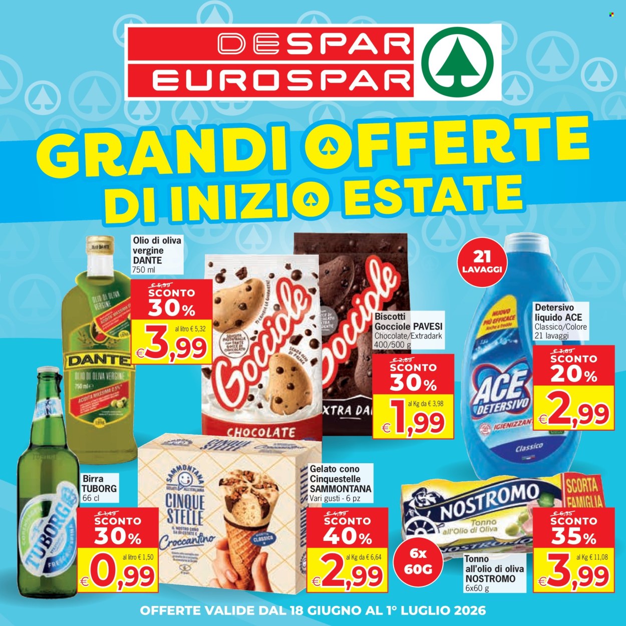 Volantino Despar - 18/6/2026 - 1/7/2026. Pagina 1