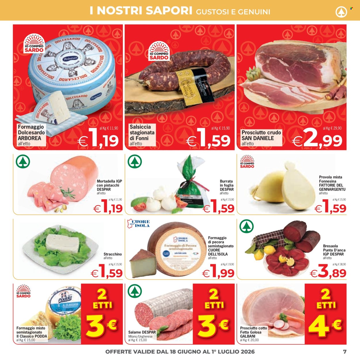 Volantino Despar - 18/6/2026 - 1/7/2026. Pagina 7