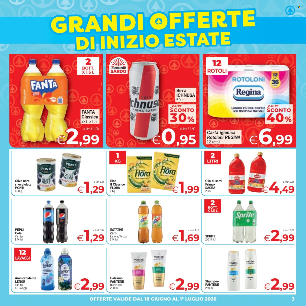 Volantino Eurospar - 18/6/2026 - 1/7/2026. Pagina 3