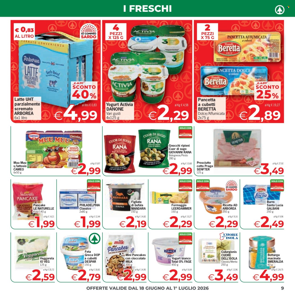 Volantino Eurospar - 18/6/2026 - 1/7/2026. Pagina 9