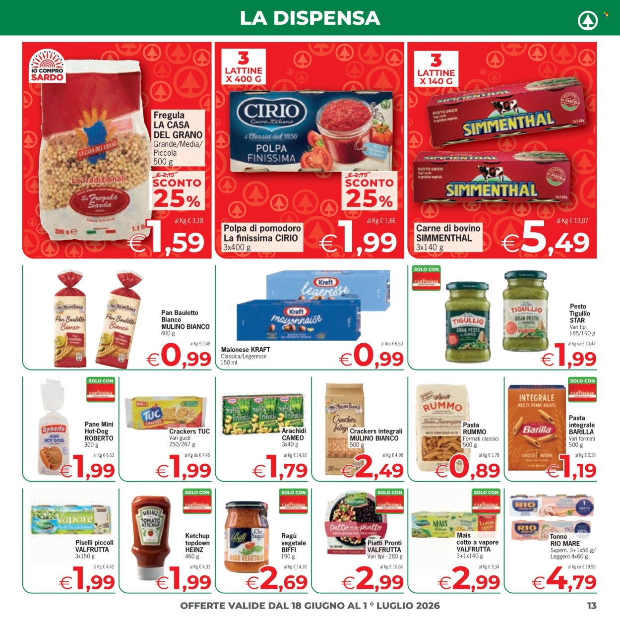 Volantino Eurospar - 18/6/2026 - 1/7/2026. Pagina 13