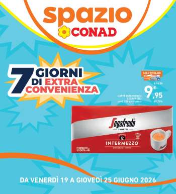 Volantino Spazio Conad - 19/6/2026 - 25/6/2026.