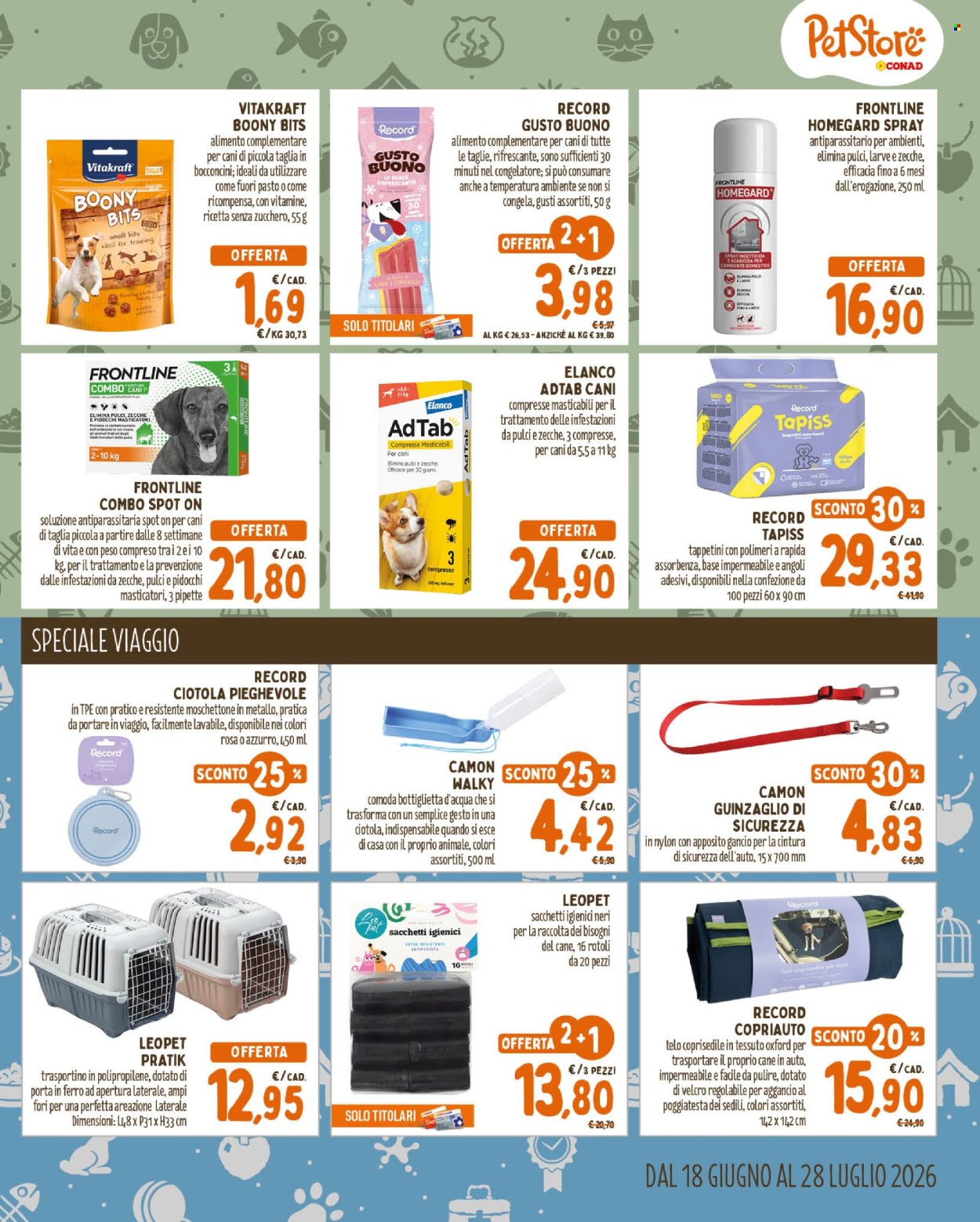 Volantino Pet Store Conad - 18/6/2026 - 28/7/2026. Pagina 3