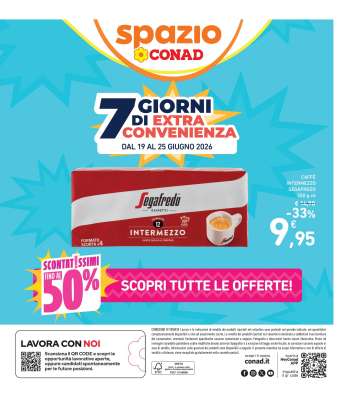 Volantino Spazio Conad - 19/6/2026 - 25/6/2026.