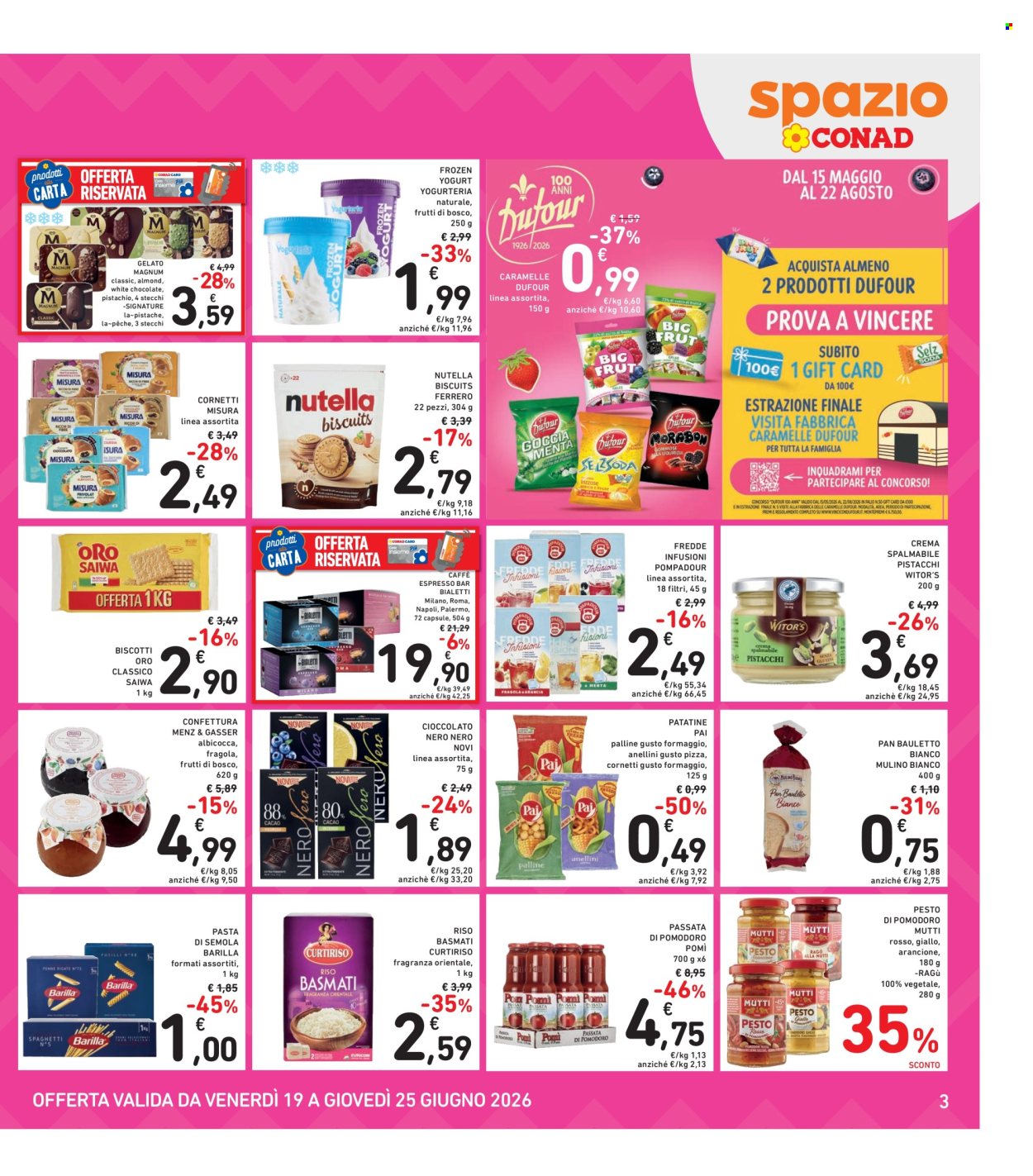 Volantino Spazio Conad - 19/6/2026 - 25/6/2026. Pagina 3