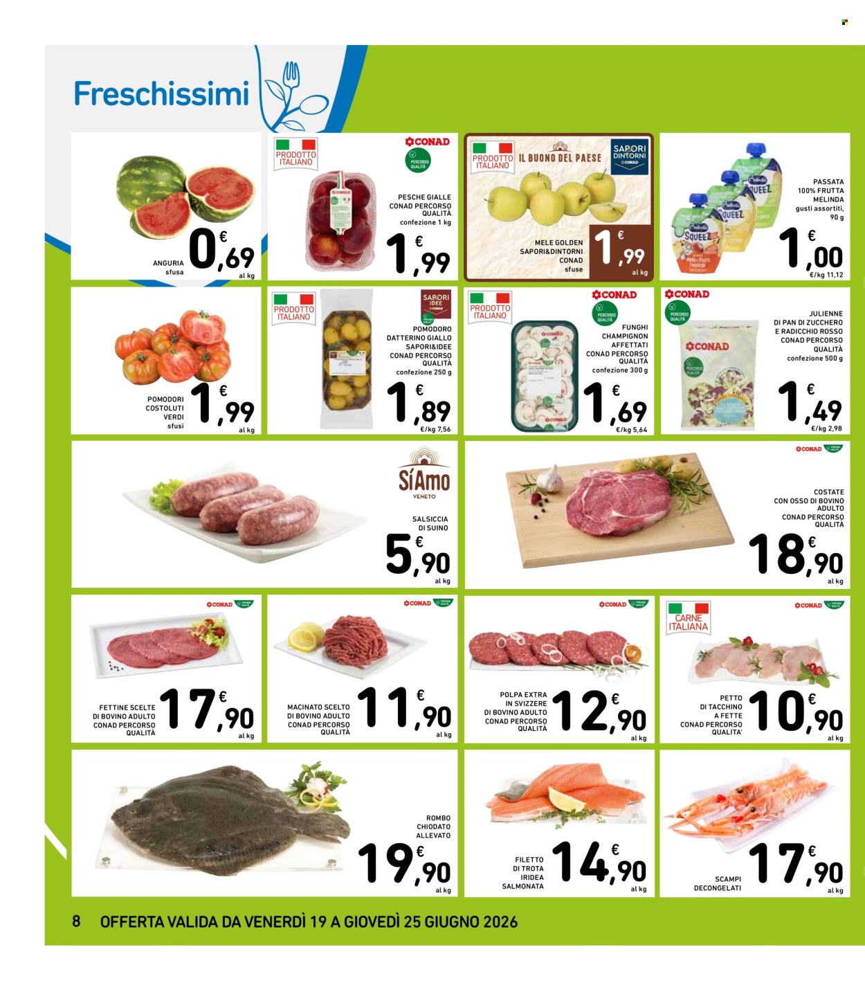 Volantino Spazio Conad - 19/6/2026 - 25/6/2026. Pagina 8