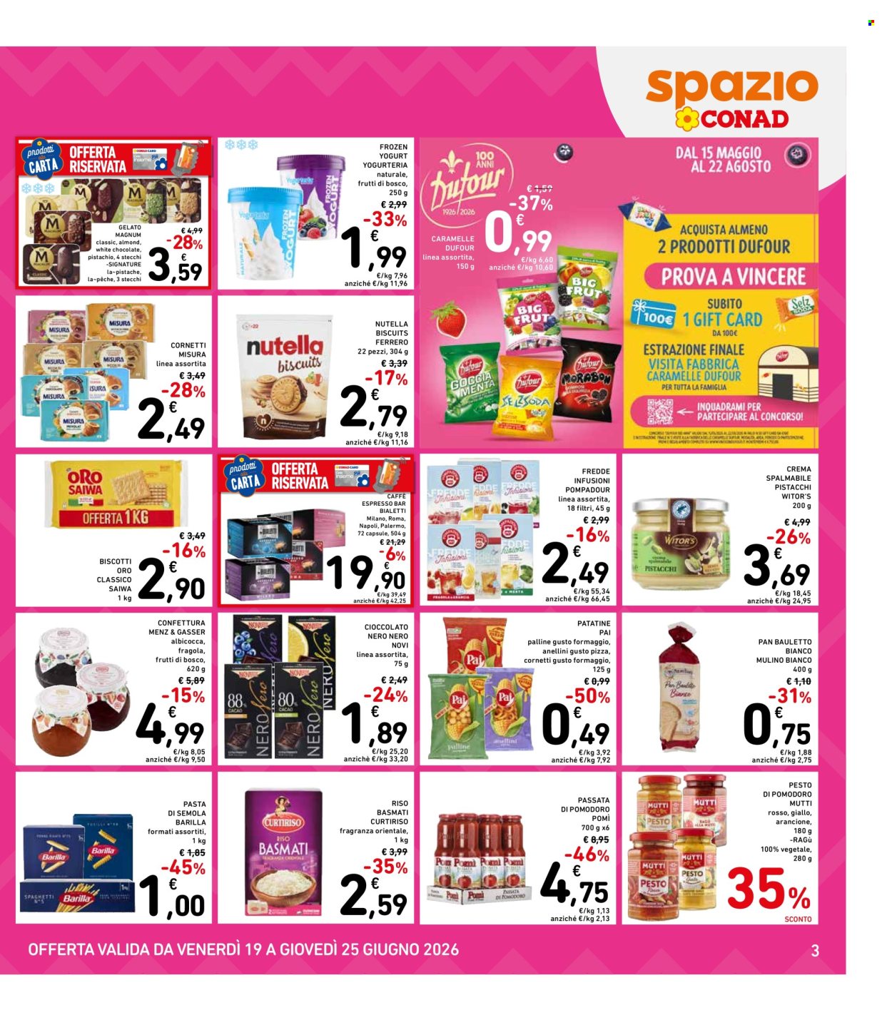 Volantino Spazio Conad - 19/6/2026 - 25/6/2026. Pagina 3