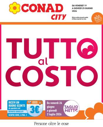 Volantino Conad City - 19/6/2026 - 25/6/2026.