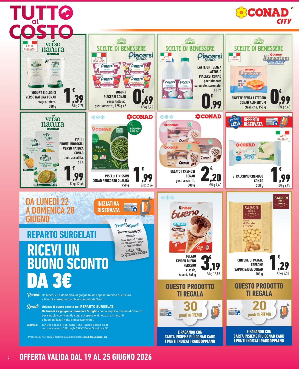 Volantino Conad City - 19/6/2026 - 25/6/2026. Pagina 2