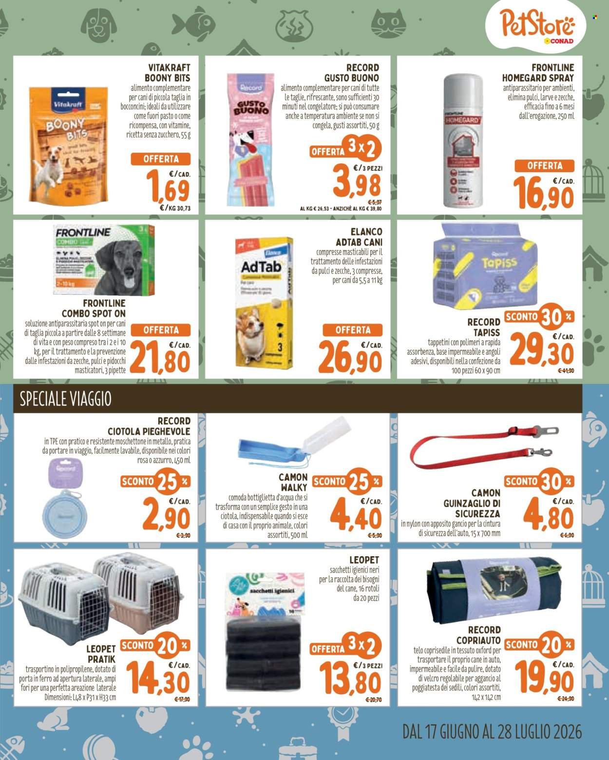 Volantino Pet Store Conad - 17/6/2026 - 28/7/2026. Pagina 3