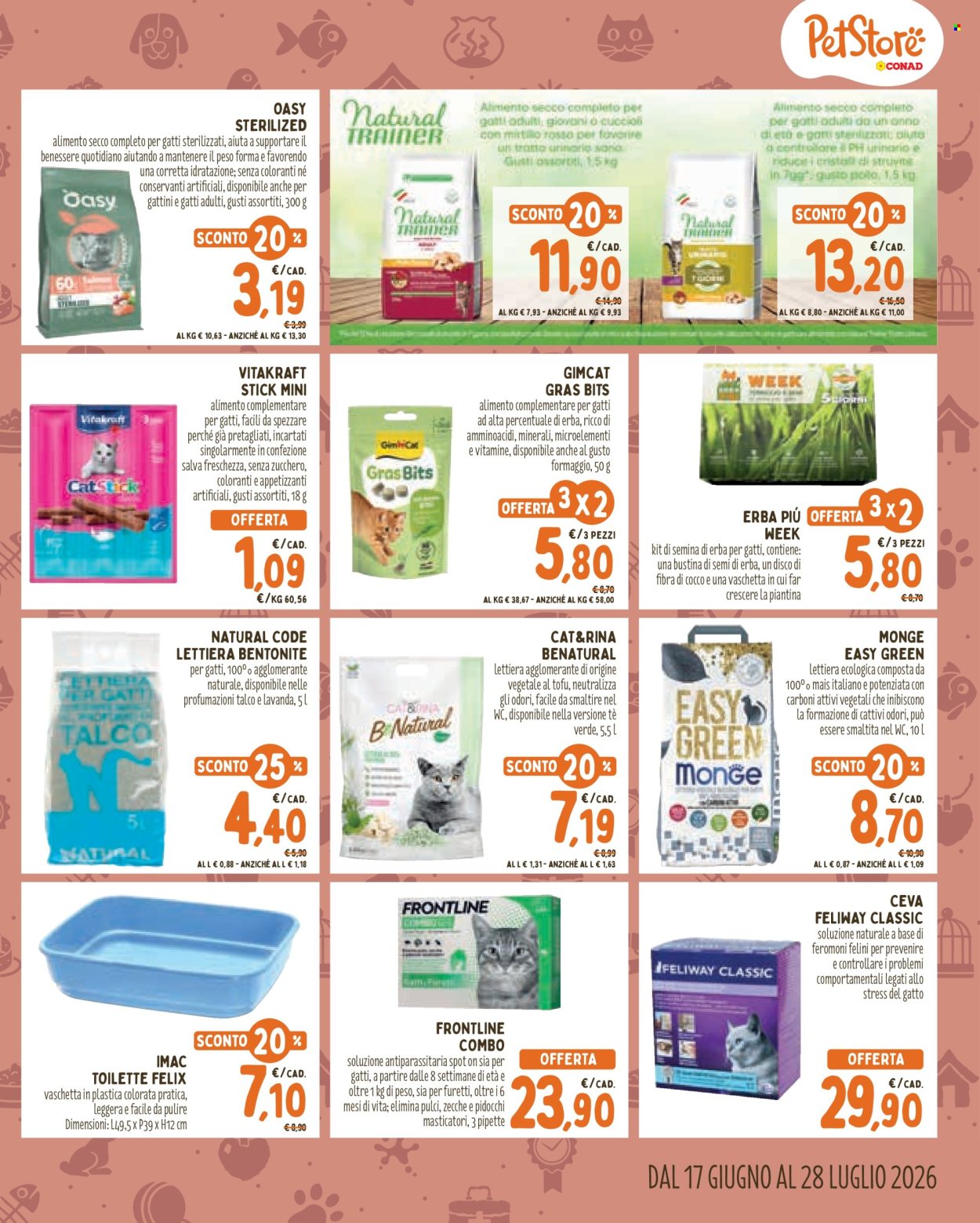 Volantino Pet Store Conad - 17/6/2026 - 28/7/2026. Pagina 5