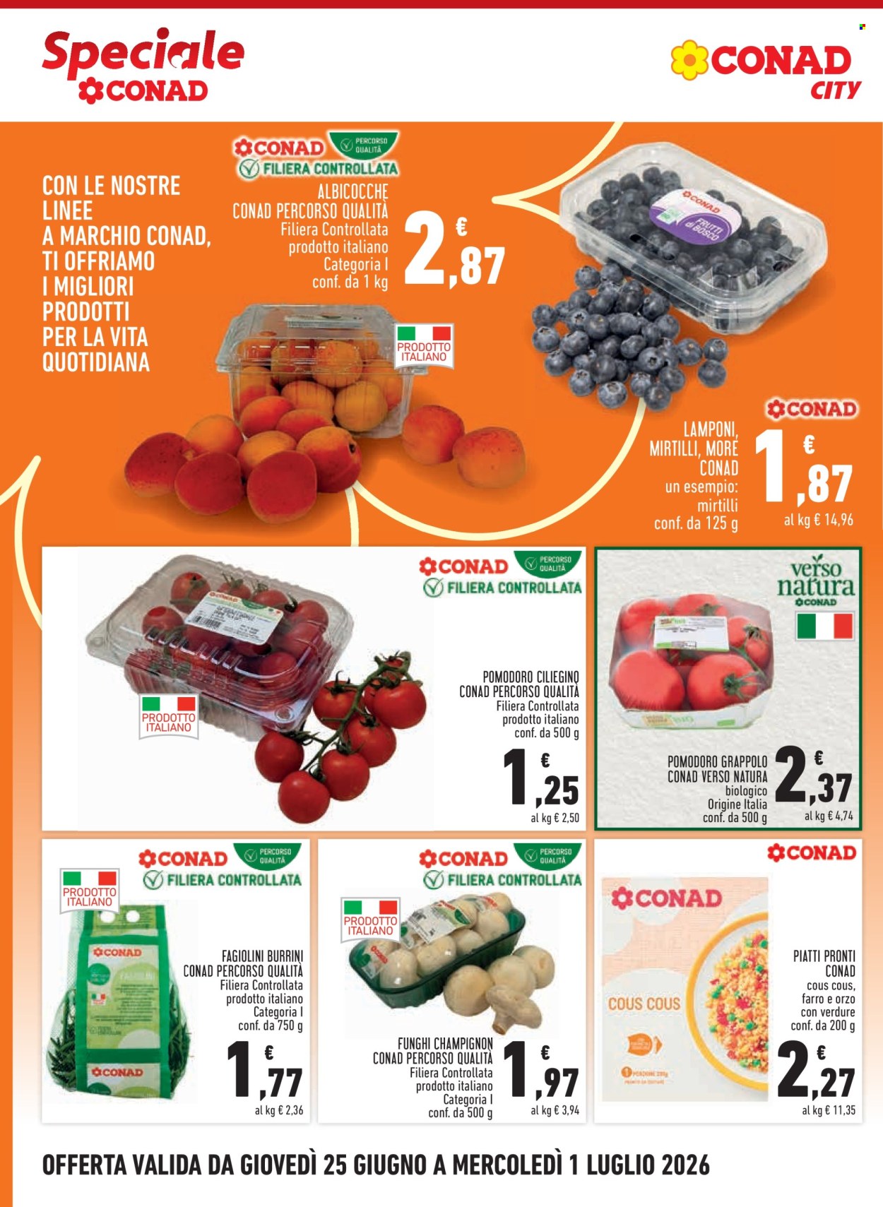 Volantino Conad City - 25/6/2026 - 1/7/2026. Pagina 4
