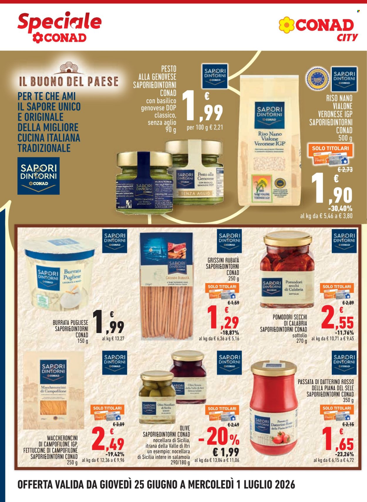 Volantino Conad City - 25/6/2026 - 1/7/2026. Pagina 14