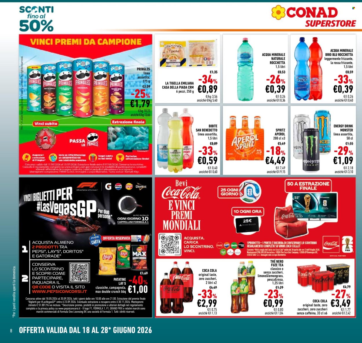 Volantino Conad Superstore - 18/6/2026 - 28/6/2026. Pagina 8