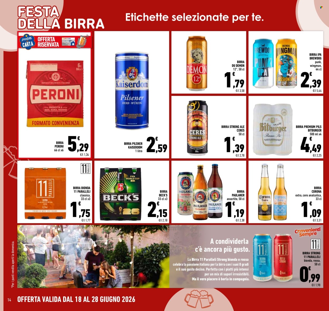 Volantino Conad Superstore - 18/6/2026 - 28/6/2026. Pagina 14