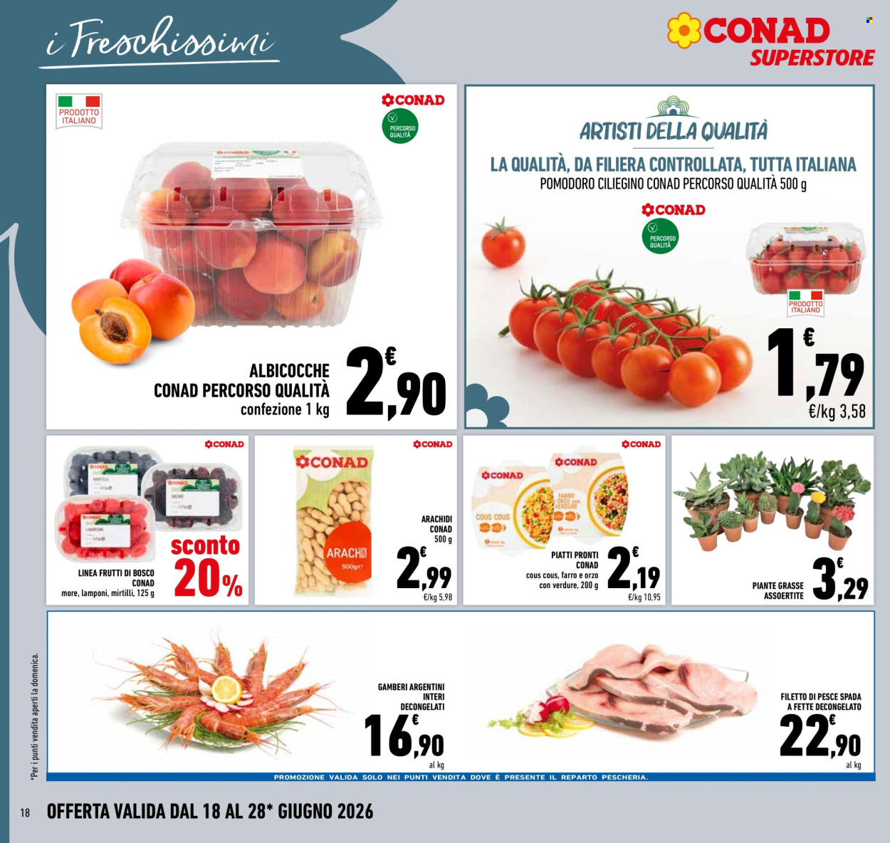 Volantino Conad Superstore - 18/6/2026 - 28/6/2026. Pagina 18