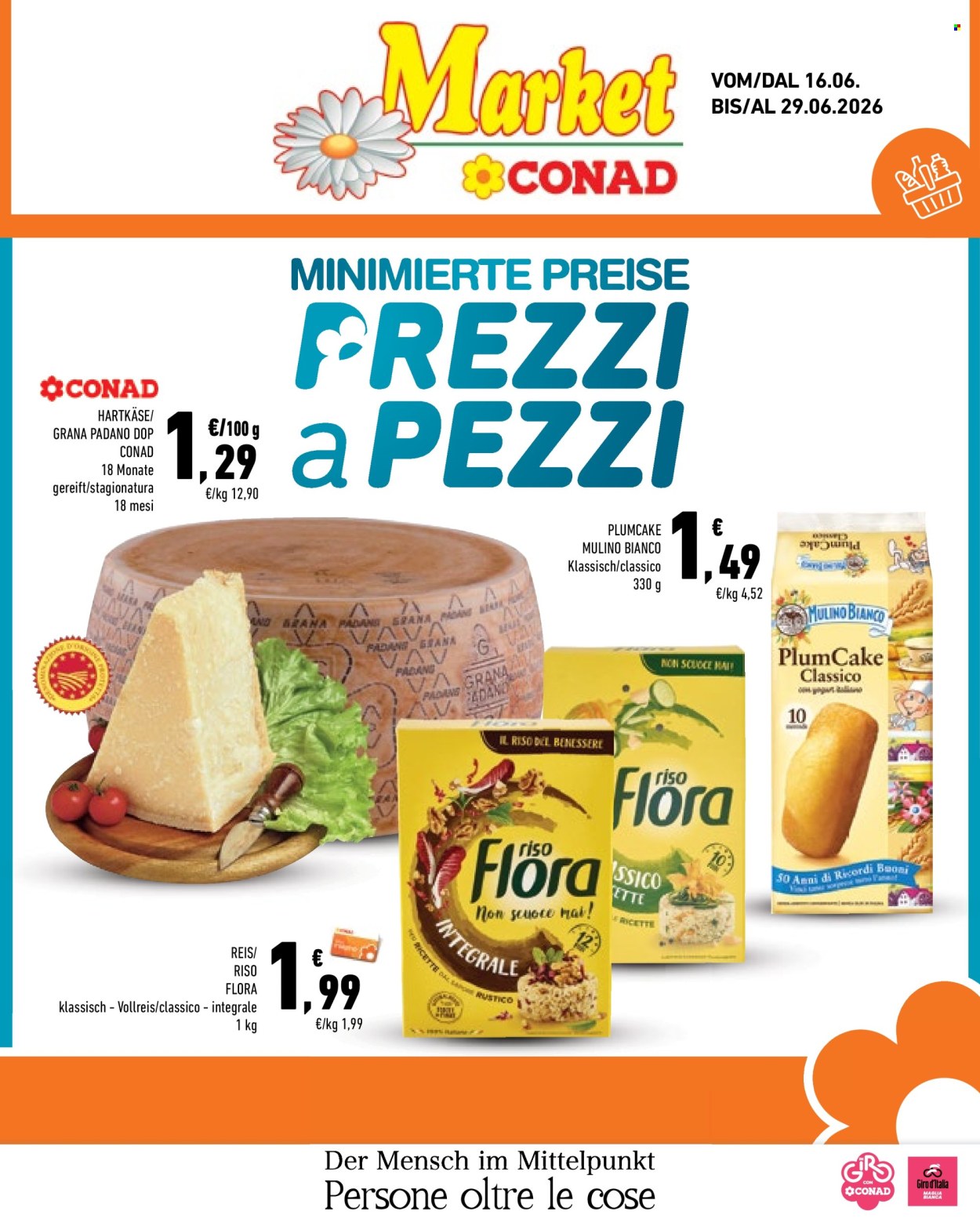 Volantino Market Conad - 16/6/2026 - 29/6/2026. Pagina 1