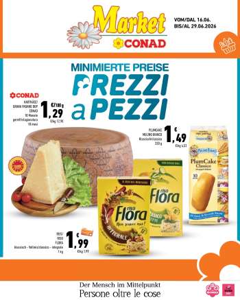 Volantino Market Conad - 16/6/2026 - 29/6/2026.