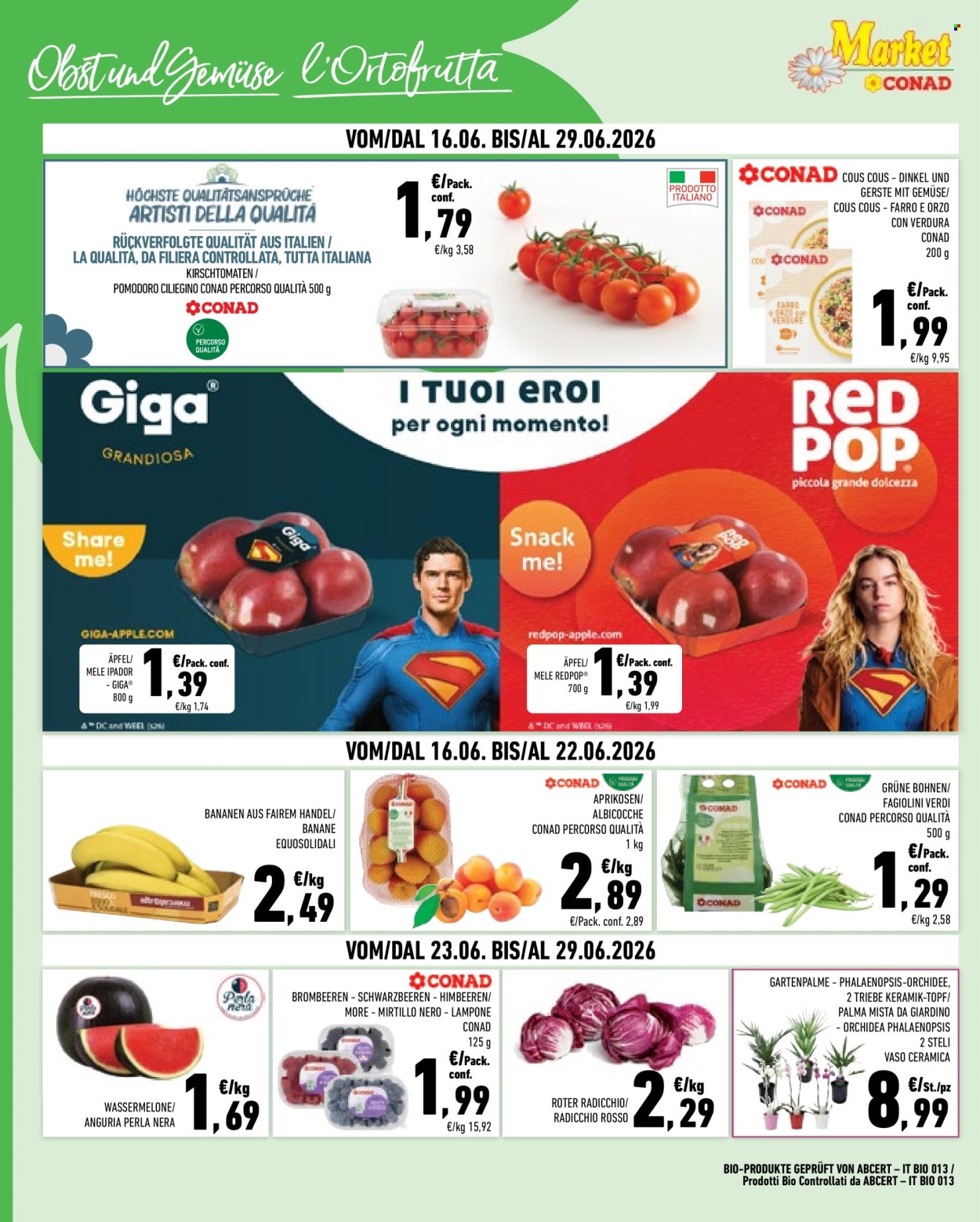 Volantino Market Conad - 16/6/2026 - 29/6/2026. Pagina 2
