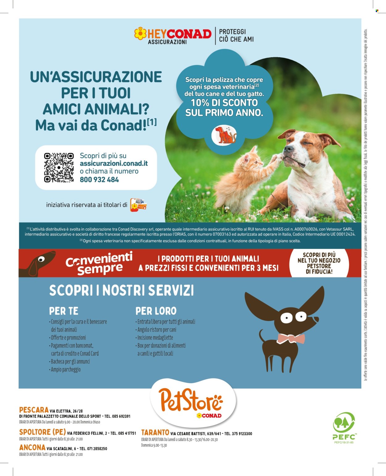 Volantino Pet Store Conad - 18/6/2026 - 29/7/2026. Pagina 8