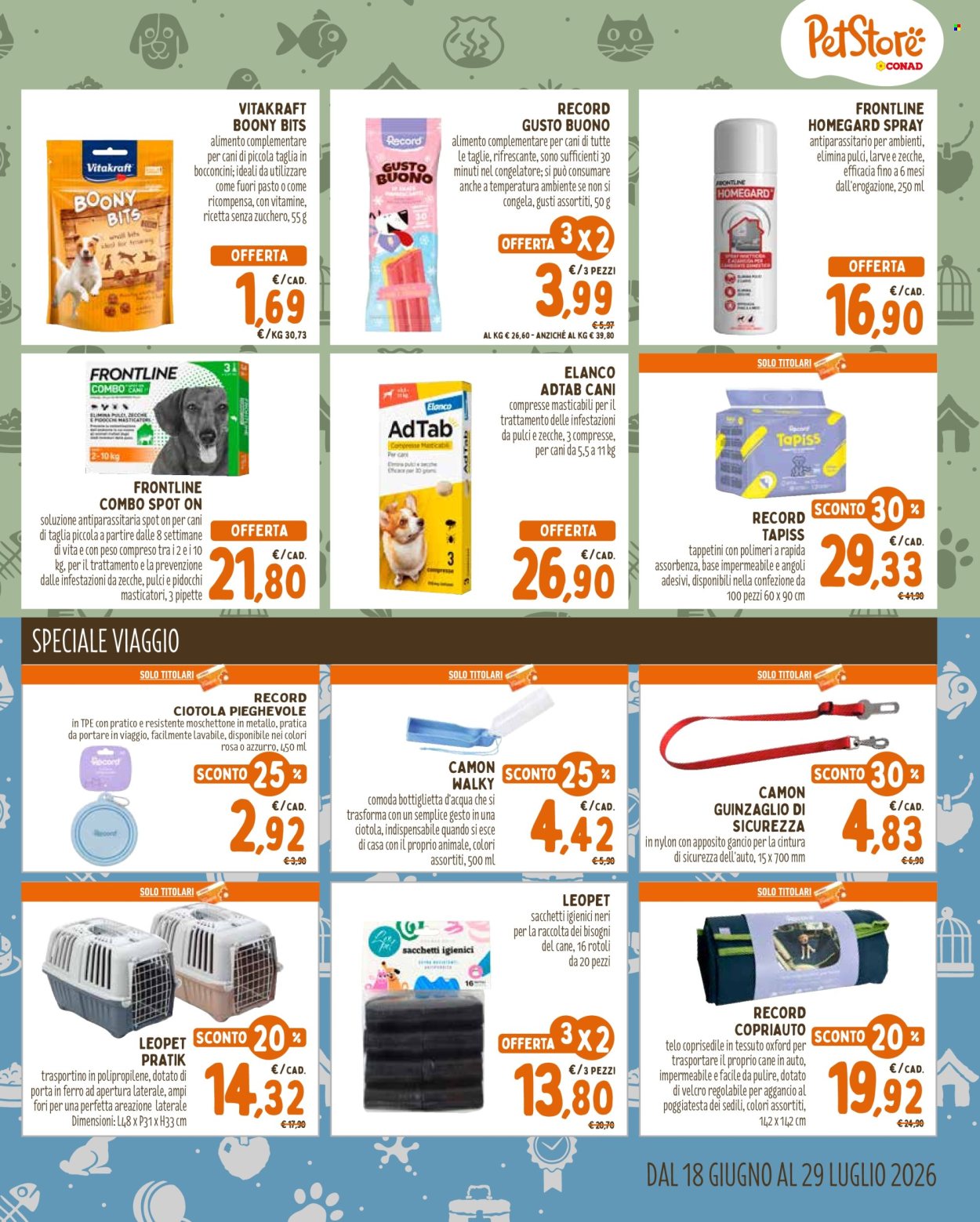 Volantino Pet Store Conad - 18/6/2026 - 29/7/2026. Pagina 3