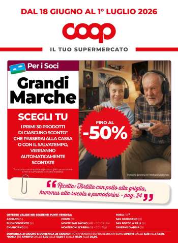 Volantino Coop - 18/6/2026 - 1/7/2026.