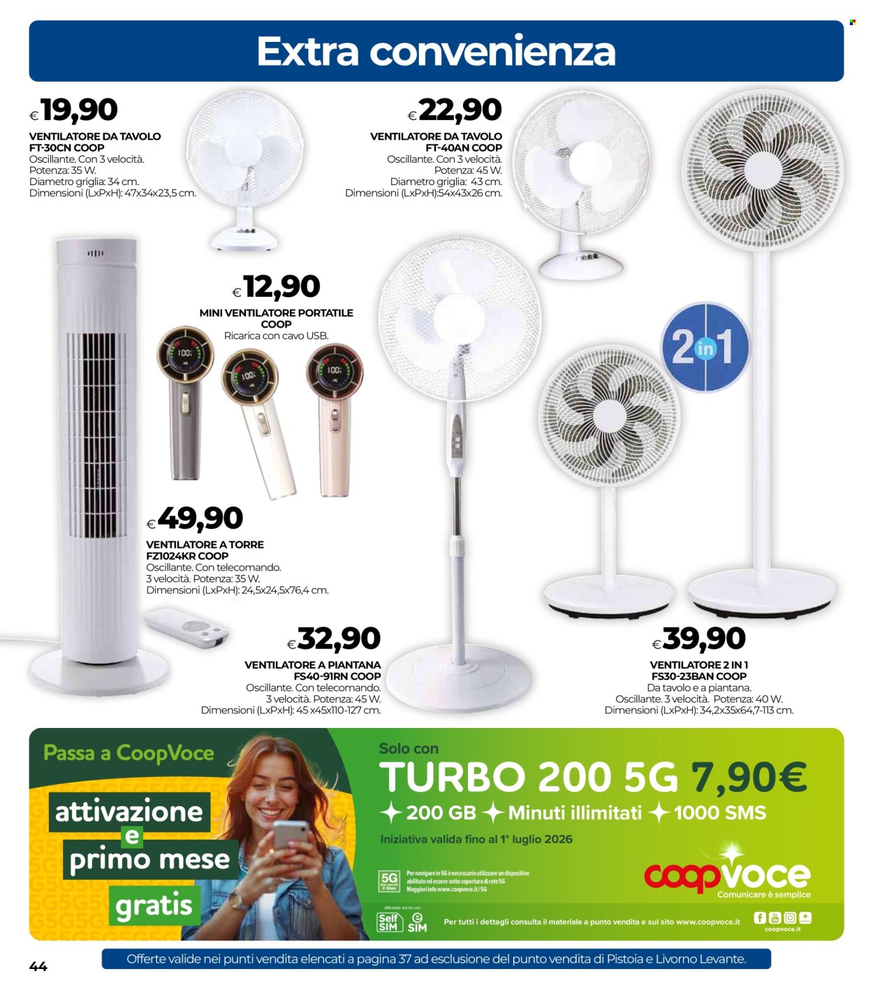 Volantino Coop - 18/6/2026 - 1/7/2026. Pagina 44