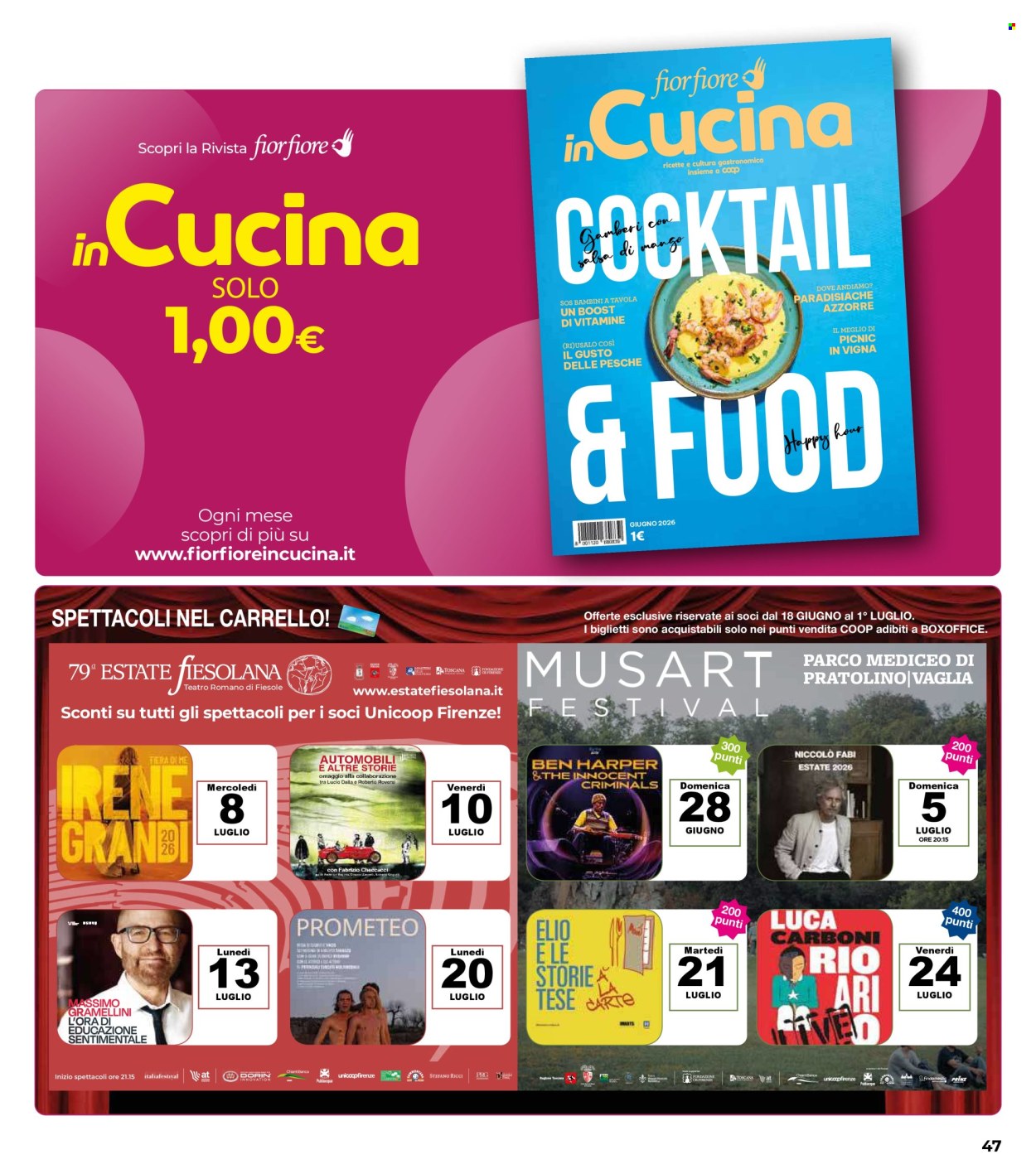 Volantino Coop - 18/6/2026 - 1/7/2026. Pagina 47